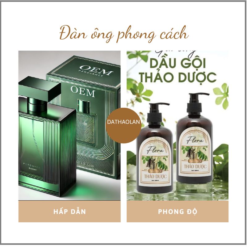 Gia công mỹ phẩm dành cho nam