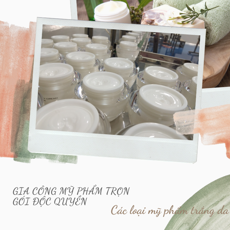 Gia công mỹ phẩm trắng da